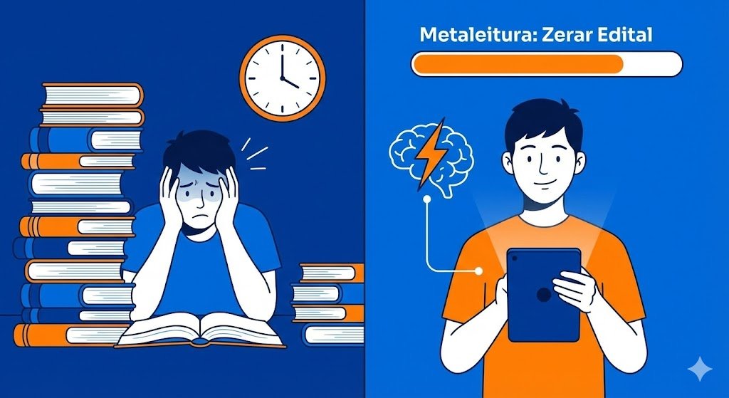 Metaleitura para Concursos Zerando o Edital Metaleitura para Concursos: Como Zerar o Edital na Metade do Tempo
