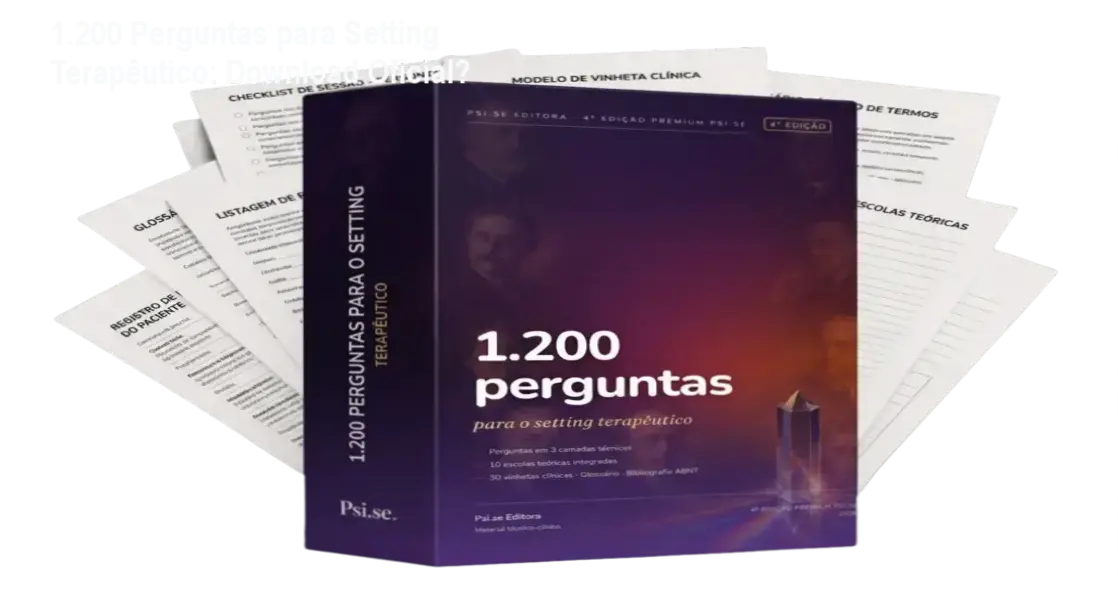 Capa do PDF 1.200 Perguntas para o Setting Terapêutico – 4ª edição premium