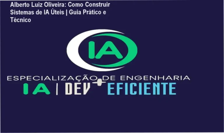 Alberto Luiz Oliveira demonstra bastidores da criação de sistemas de IA com RAG e workflows | Experiência prática e técnica