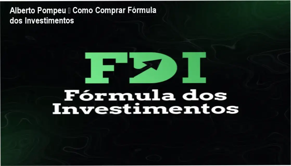 Alberto Pompeu explicando a Fórmula dos Investimentos