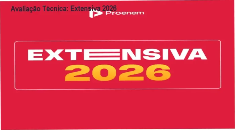 Guia explicativo sobre o produto digital Extensiva 2026