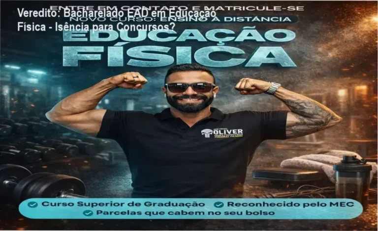 Bacharelado EAD em Educação Física - Instituto Óliver - Funcionamento e histórico institucional