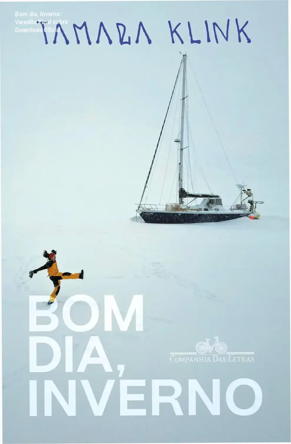 Capa do livro Bom dia, inverno, de Tamara Klink