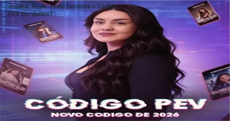 Código PEV Josimar Alves bastidores funcionamento visão interna