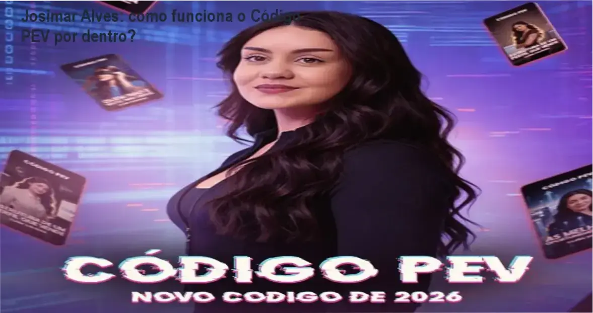Código PEV Josimar Alves bastidores funcionamento visão interna