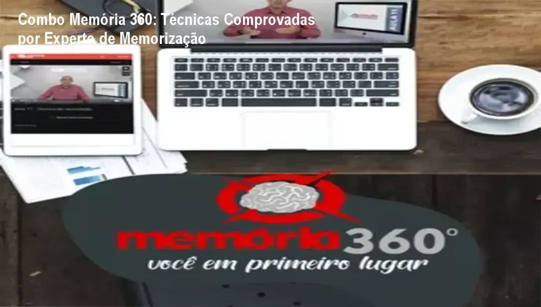 Combo Memória 360 por Renato Alves - Técnicas internas de memorização dinâmica em ação