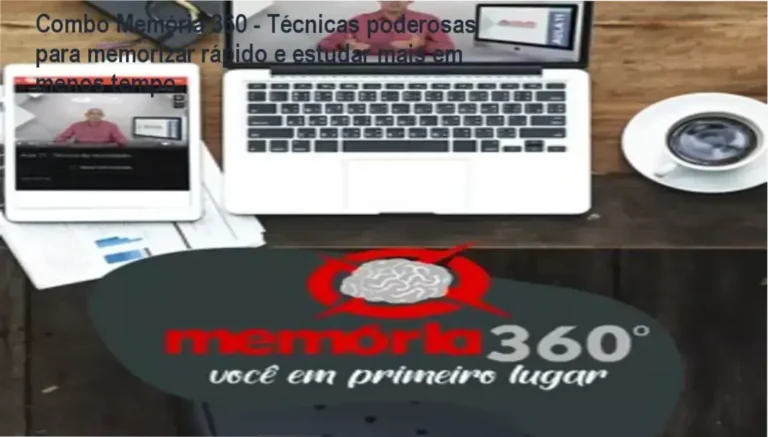 Combo Memória 360 por Renato Alves - Técnicas de memorização e leitura dinâmica para estudar mais eficientemente