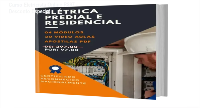 Curso Elétrica Predial e Residencial - Desconto Especial R$97