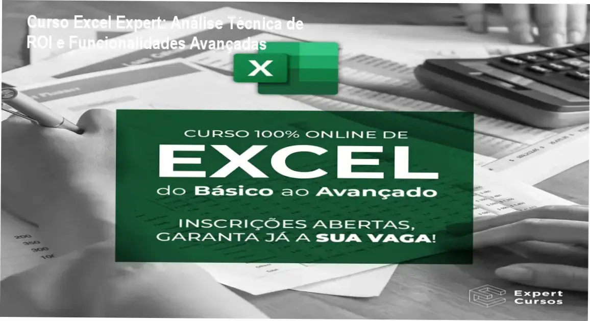 Curso Excel Expert - Expert Cursos: análise interna do módulo de saneamento de dados e integração com IA de 2026