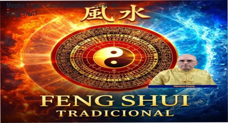 Curso de Feng Shui Tradicional Mestre Franz bastidores e funcionamento interno