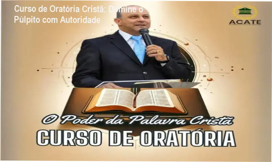 Avaliação técnica do curso 'O Poder da Palavra Cristã' com insights do Pr. Rodrigo Gomes