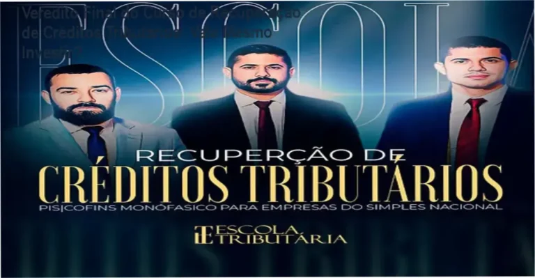 Curso online de recuperação de créditos tributários PIS/COFINS monofásico para empresas do Simples Nacional