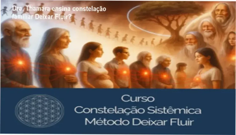Curso Vip Constelação Familiar Sistêmica Deixar Fluir Dra. Thamara de Oliveira bastidores e funcionamento interno