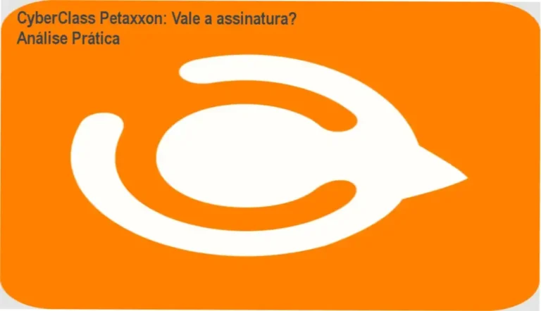 Petaxxon CyberClass - visión interna do portal de cursos para monetização digital, mostrando interface e categorias disponíveis