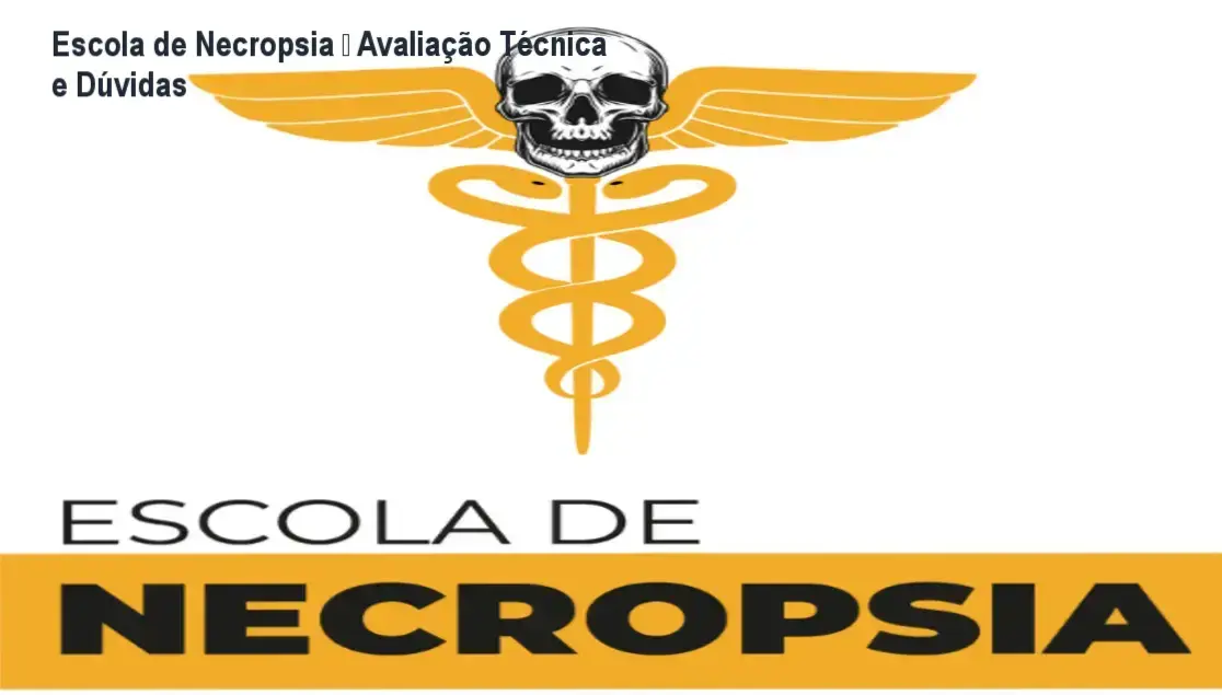 Tela do curso Escola de Necropsia mostrando módulos e certificado digital