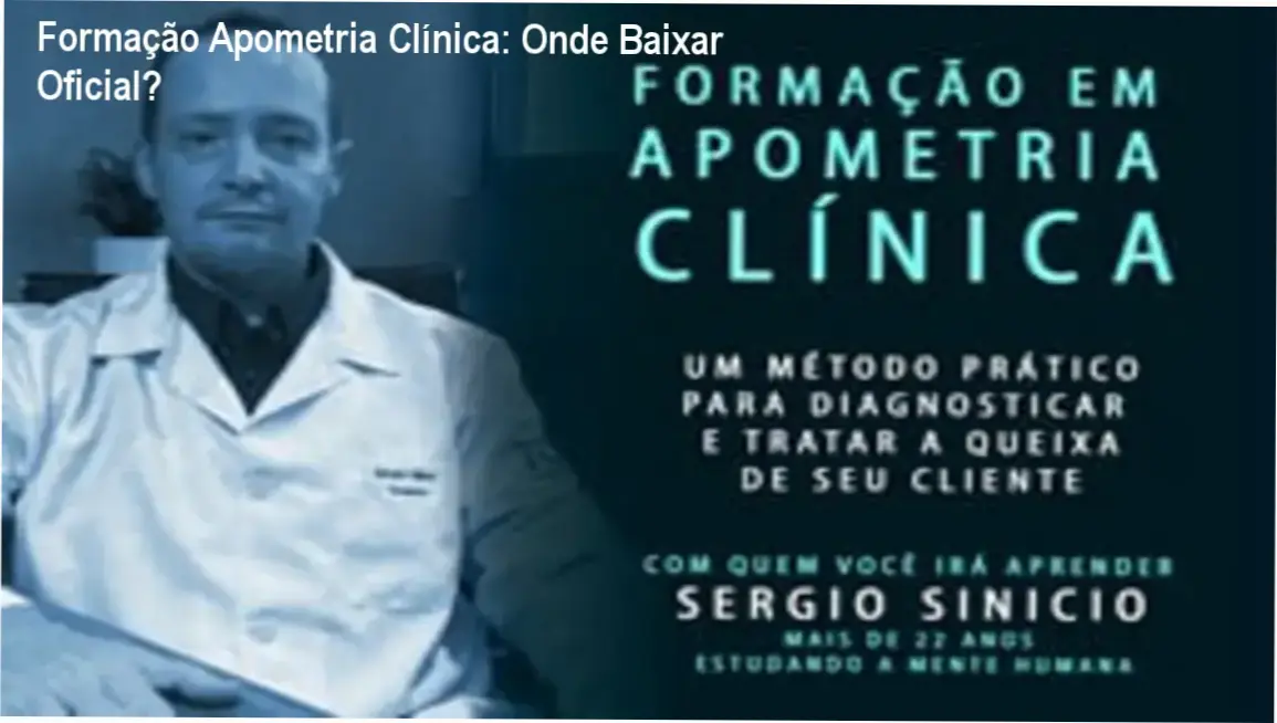 Página mostrando o acesso oficial ao curso Formação em Apometria Clínica de Sergio Sinicio