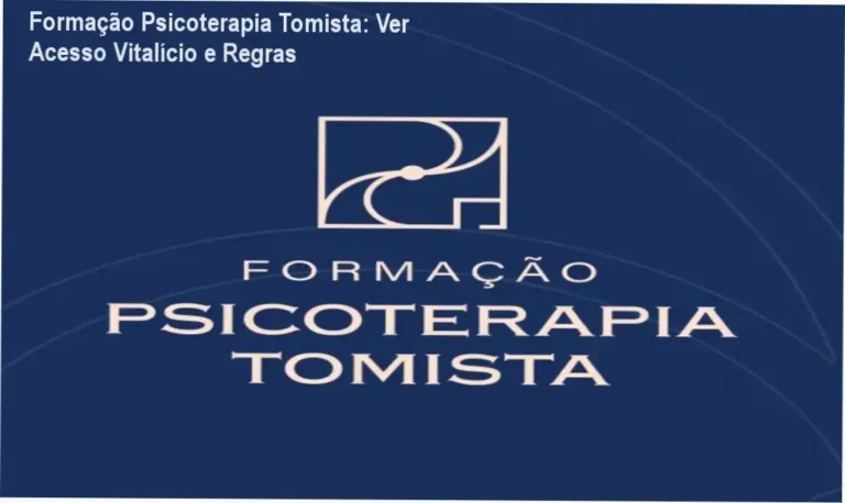 Formação em Psicoterapia Tomista Instituto de Psicologia Tomista acesso vitalício prazo de acesso