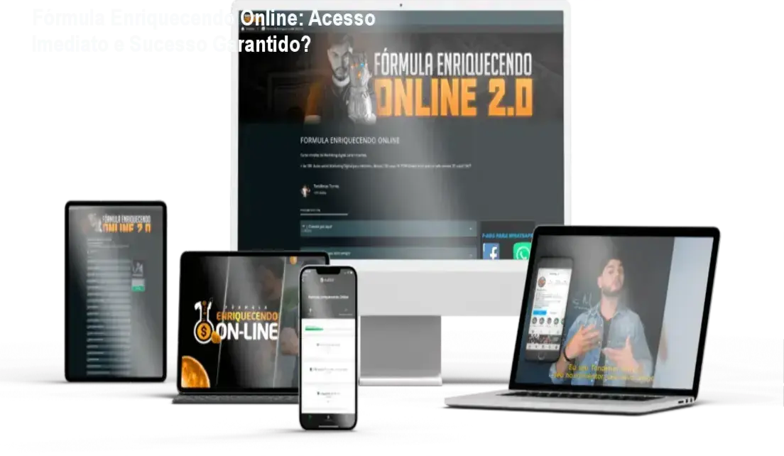 Fórmula Enriquecendo Online - Funcionamento Interno do Curso Tondimas