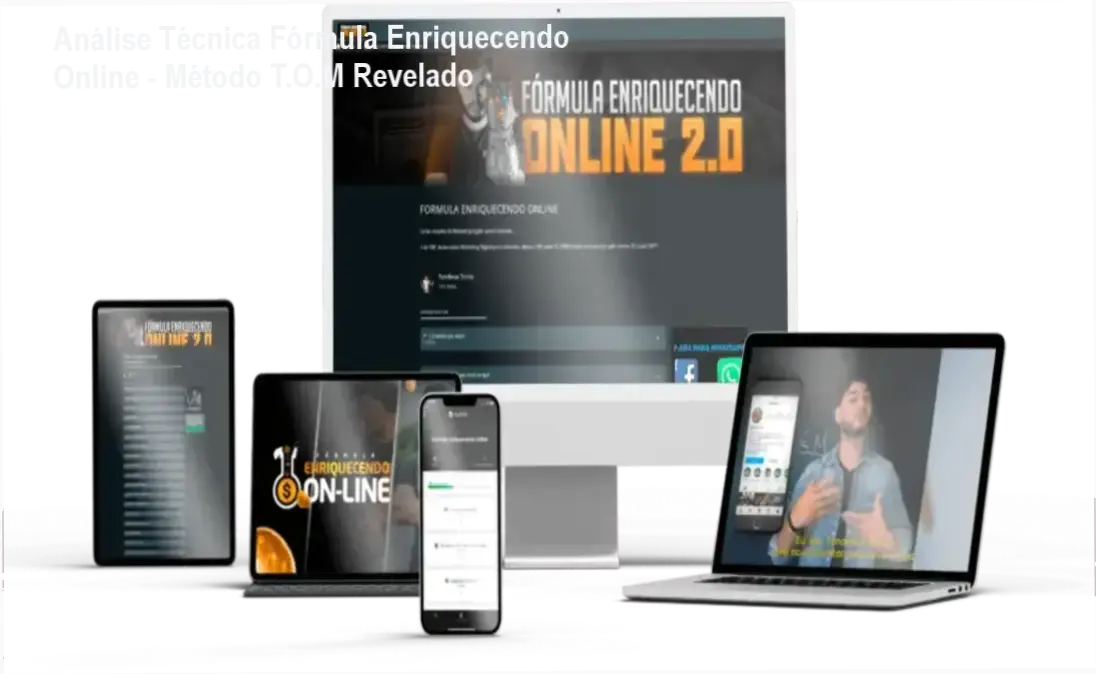 Fórmula Enriquecendo Online - Por dentro do Método T.O.M e como construir negócio online com Tondimas Tôrres