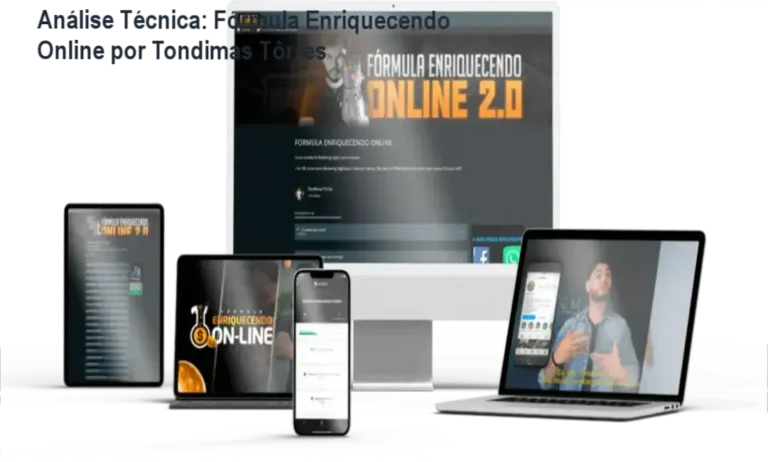 Plataforma Online do Curso Fórmula Enriquecendo com Tondimas Tôrres