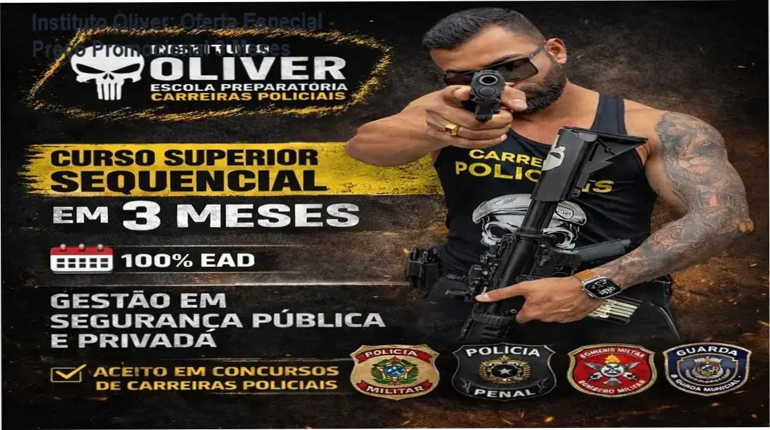 Instituto Óliver - Oferta Especial com Cupom de Desconto para Curso de 3 Meses