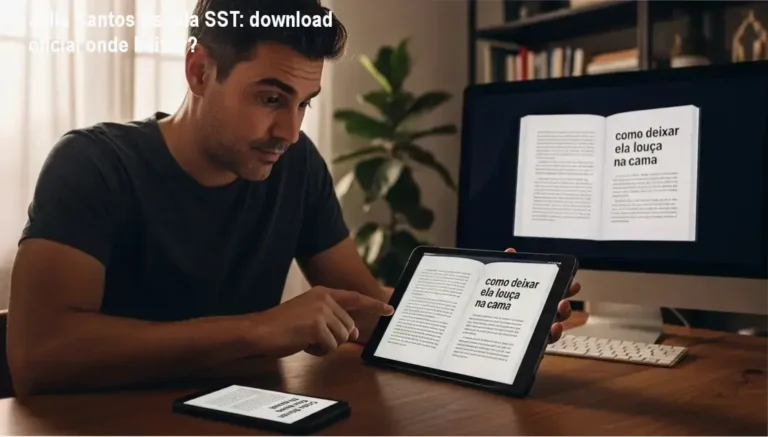 Imagem ilustrativa do curso Julia Santos Escola SST explicando download oficial