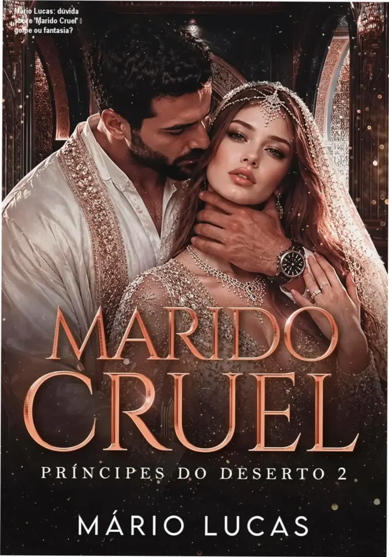 Capa do eBook 'Marido Cruel' de Mário Lucas com título em destaque e design de romance inter-racial