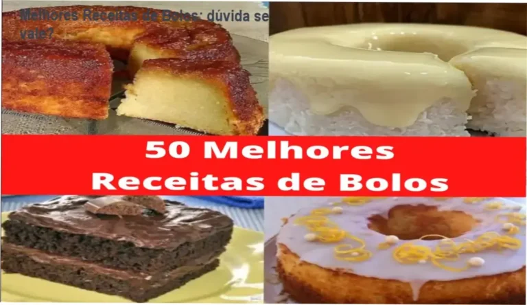 Melhores Receitas de Bolos: bastidores e visão interna do livro digital