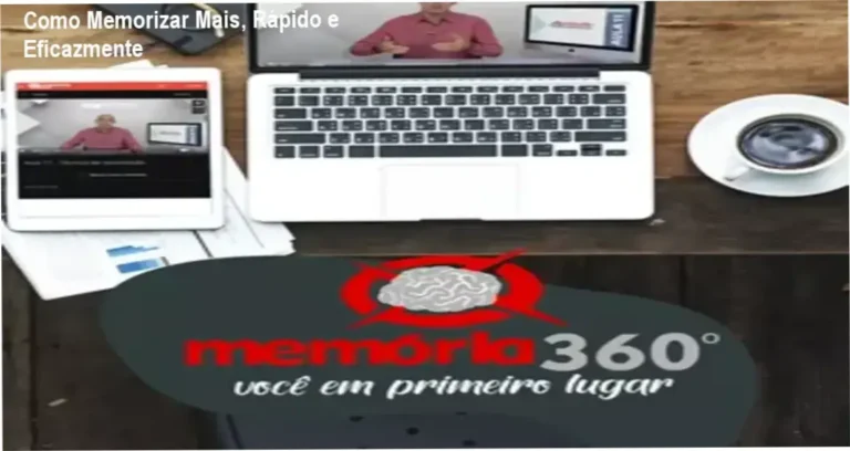 Combo Memória 360 - Técnicas de memorização criadas por Renato Alves, especialista em eficiência cognitiva.