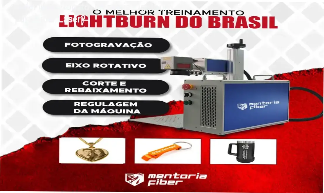 Euler Maia Nonato – bastidores e funcionamento interno da Mentoria Fiber Lightburn para Fiber Laser