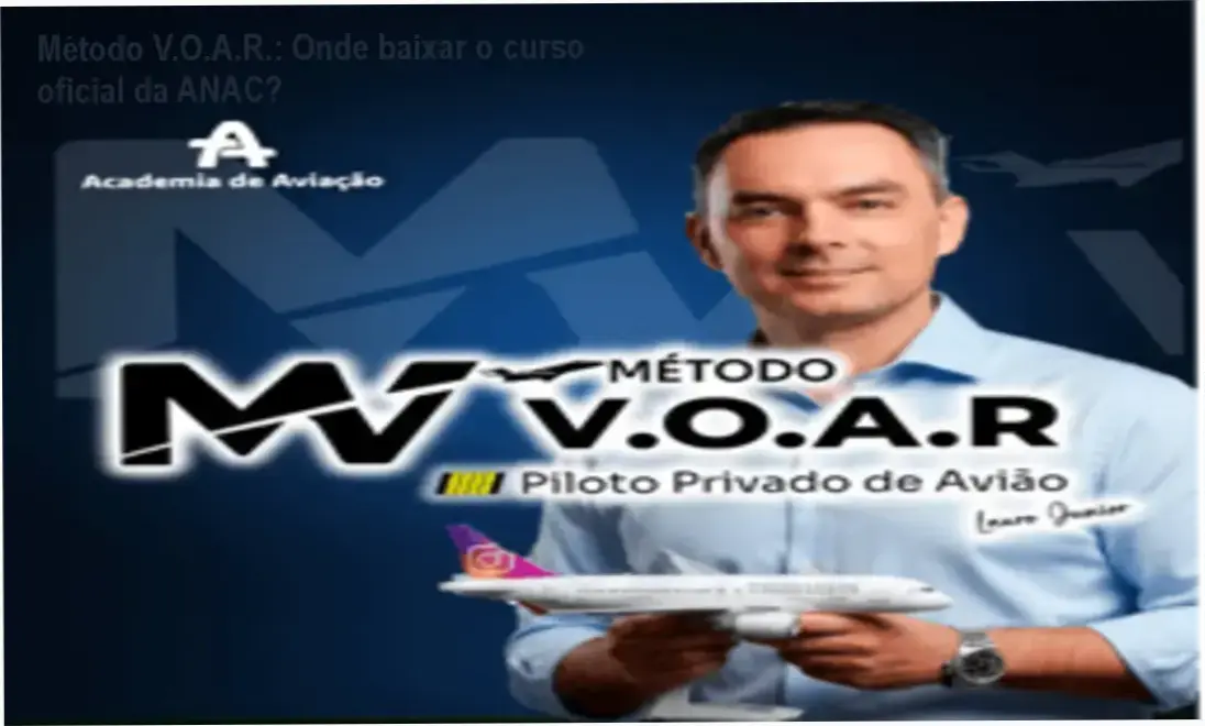 Tela mostrando o acesso ao curso online Método V.O.A.R. da ANAC