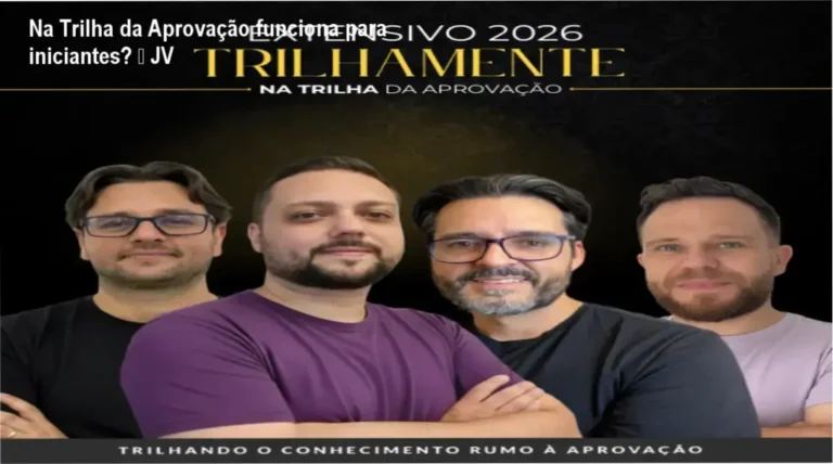 Na Trilha da Aprovação – Extensivo 2026 do Professor JV: bastidores da aula ao vivo mostrando a interação com os alunos