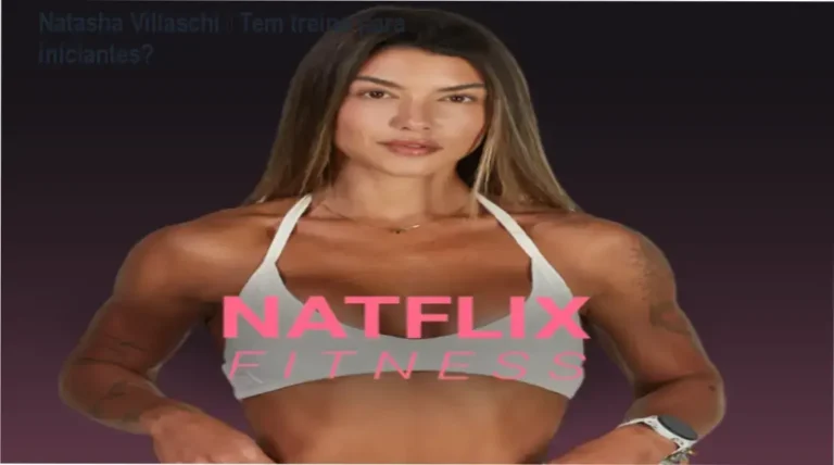 Natasha Villaschi apresenta a Natflix Fitness, plataforma de treinos e alimentação para mulheres