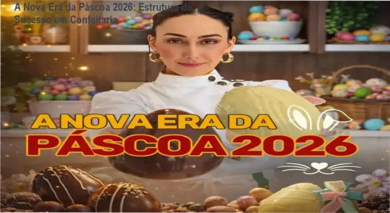 A Nova Era da Páscoa com Marrara Bortoloti: Bastidores do curso prático para lucrar na confeitaria