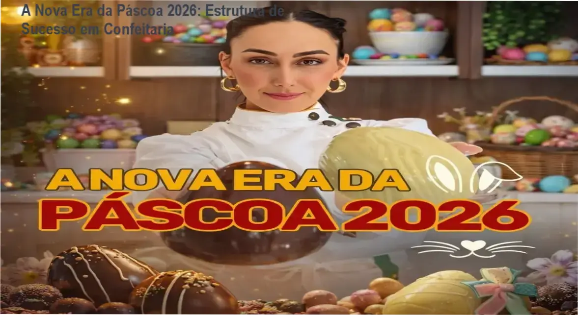 A Nova Era da Páscoa com Marrara Bortoloti: Bastidores do curso prático para lucrar na confeitaria