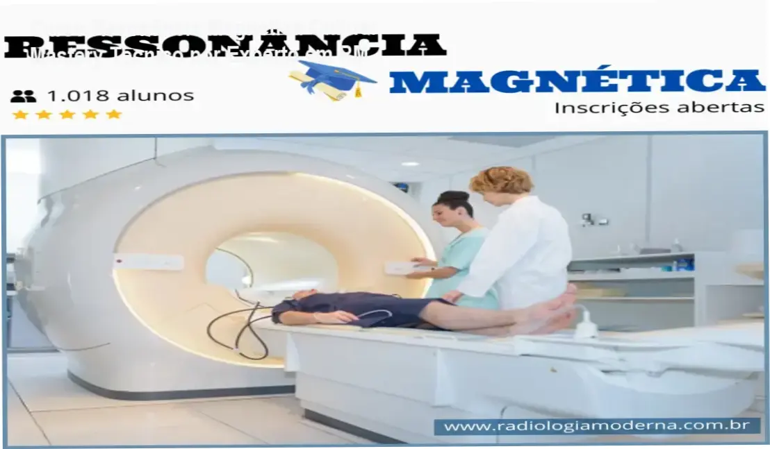 Curso Resonância Magnética Online Ensino Técnico e Protocolos Objetivados