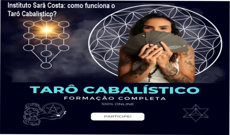 Tarô Cabalístico Instituto Sarä Costa bastidores e funcionamento interno da formação