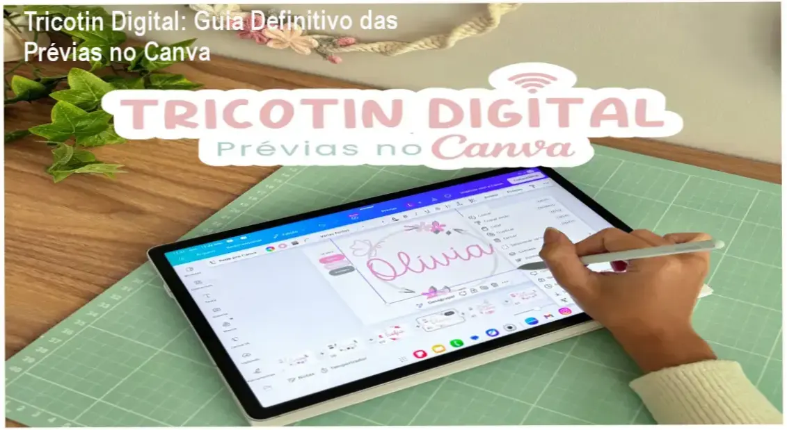 Tricotin Digital – comparação com cursos de Canva e artesanato personalizado