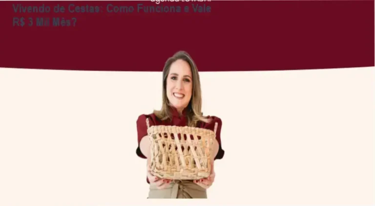 Vivendo de Cestas PRO por dentromostrando bastidores e funcionamento do curso