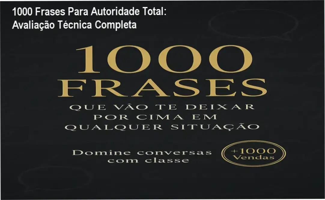 Capa do ebook 1000 Frases do Jean aberto em tablet mostrando índice de frases para comunicação assertiva