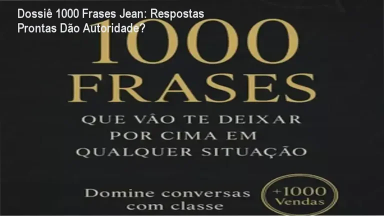 1000 Frases Que Vão Te Deixar Por Cima Jean bastidores funcionamento visão interna
