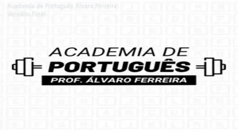 Metodologia de estudo da Academia de Português do professor Álvaro Ferreira para concursos públicos
