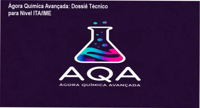 Ágora Química Avançada de Nicolas Cesar: visão interna da plataforma e módulos de ensino