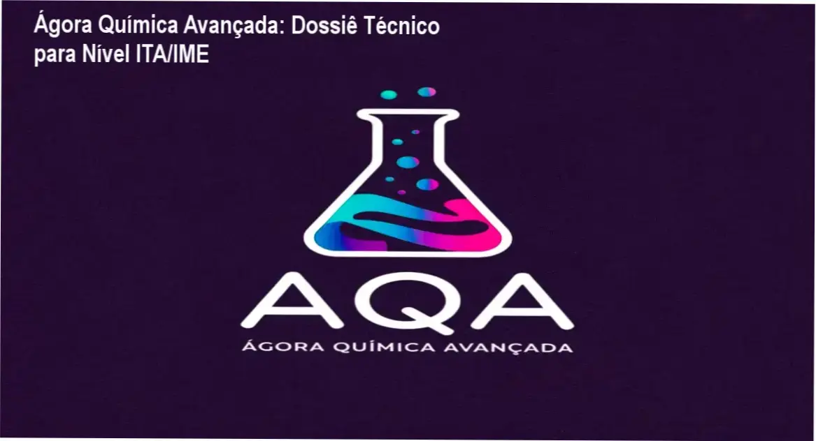 Ágora Química Avançada de Nicolas Cesar: visão interna da plataforma e módulos de ensino