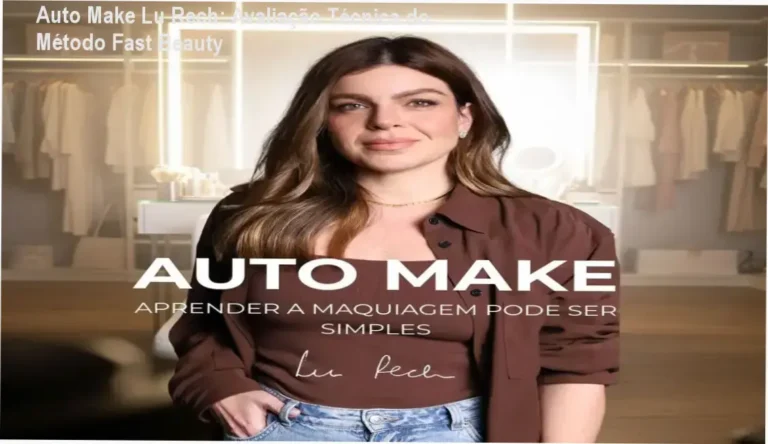 Curso Auto Make da Lu Rech Academy bastidores da metodologia Fast Beauty