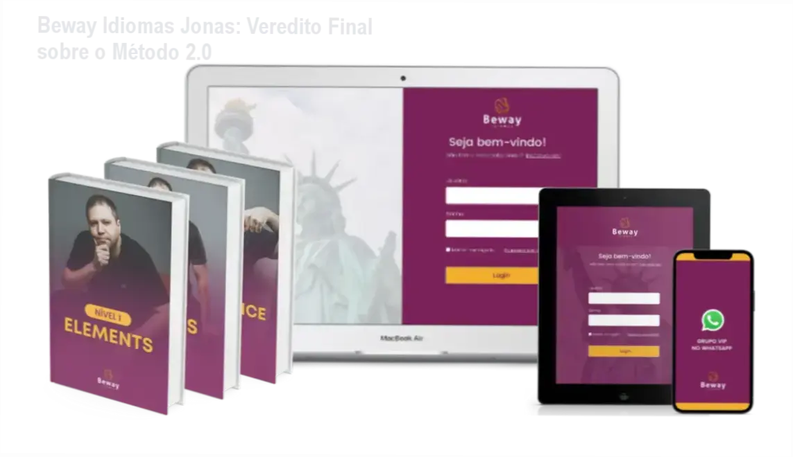 Beway Idiomas Jonas bastidores e funcionamento da plataforma de ensino