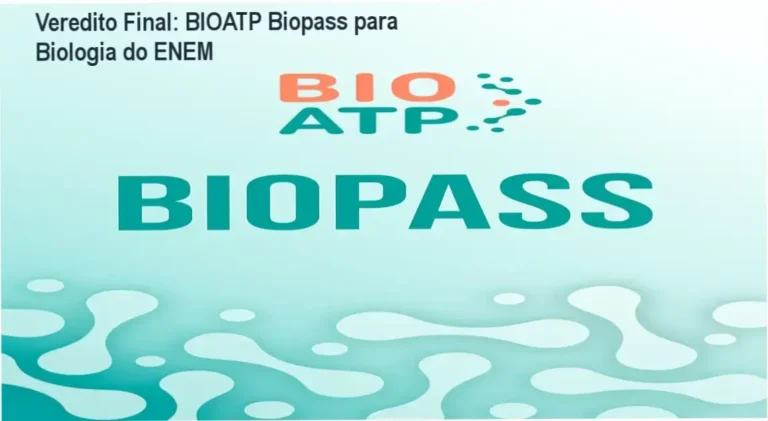 Estudante utilizando o método D3R do BIOATP Biopass para dominar Biologia no ENEM