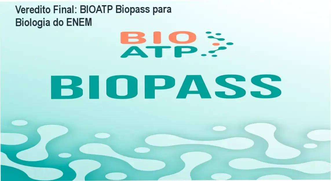 Estudante utilizando o método D3R do BIOATP Biopass para dominar Biologia no ENEM