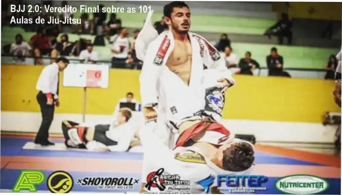 Estrutura do curso BJJ 2.0 com guia de aulas passo a passo de Jiu-Jitsu
