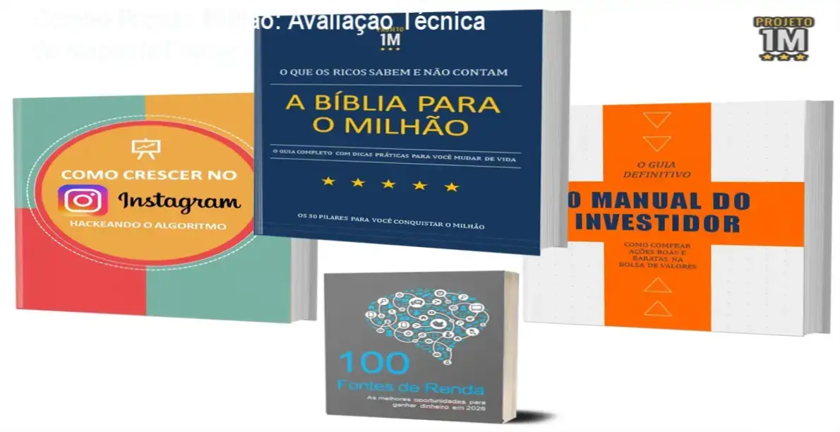 Combo Projeto Milhão e Projeto Milhão: visão interna dos e-books e estratégias de crescimento